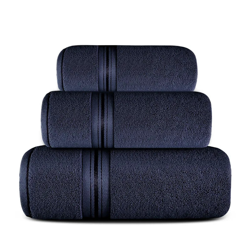100% cotton thickened set absorbent adult bath towel super absorbent soft skin-friendly face wash bathroom face towel