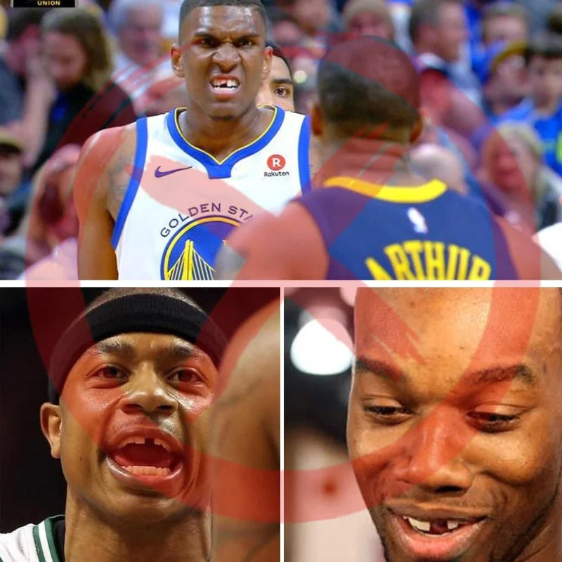 Professional Silica Gel Mouth Guard for Sports, Teeth Protector for Kids and Adults Ideal for Basketball Rugby Boxing and Karate
