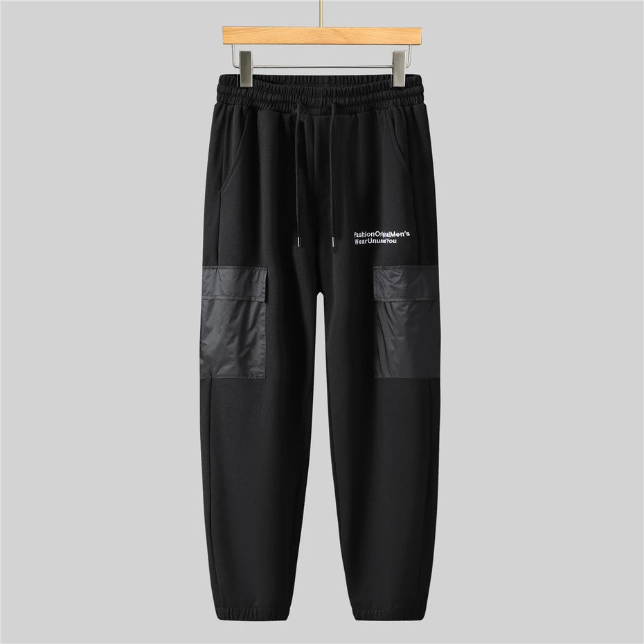 Men's Sets Plus Size Tracksuit Hoodie Sweatpants Spring Autumn Cargo Suits Male Jogger Pants Big Size 11XL