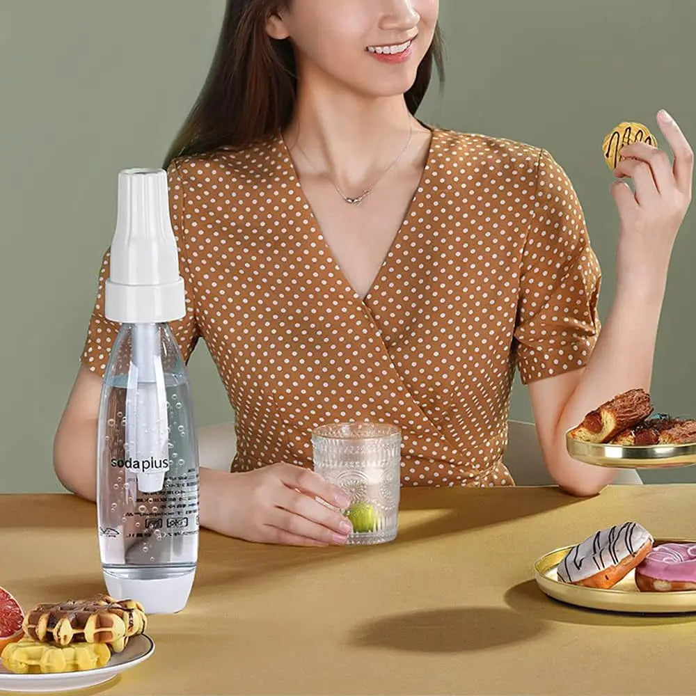 Sparkling Water Drink Machine Portable Homemade Cold Drink Machine Soda Water Cola Soda Home Travel Bubble Machine