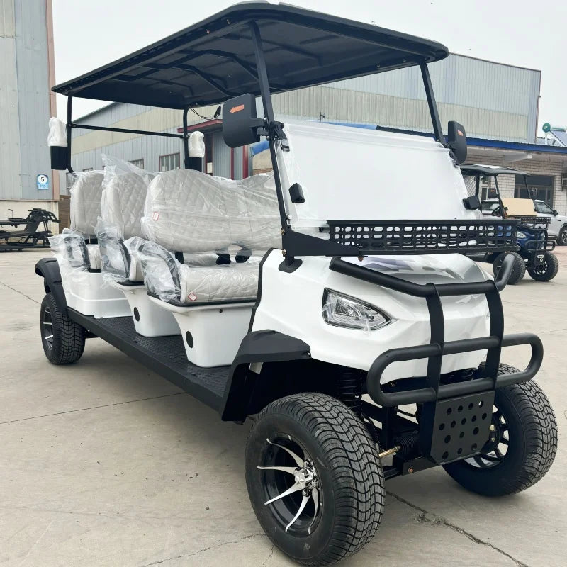 Factory Direct Sales 4 Seater Golf Cart Prices Are Practical Electric Scooter Global Sale New Lifted Golf Cart With cargo box