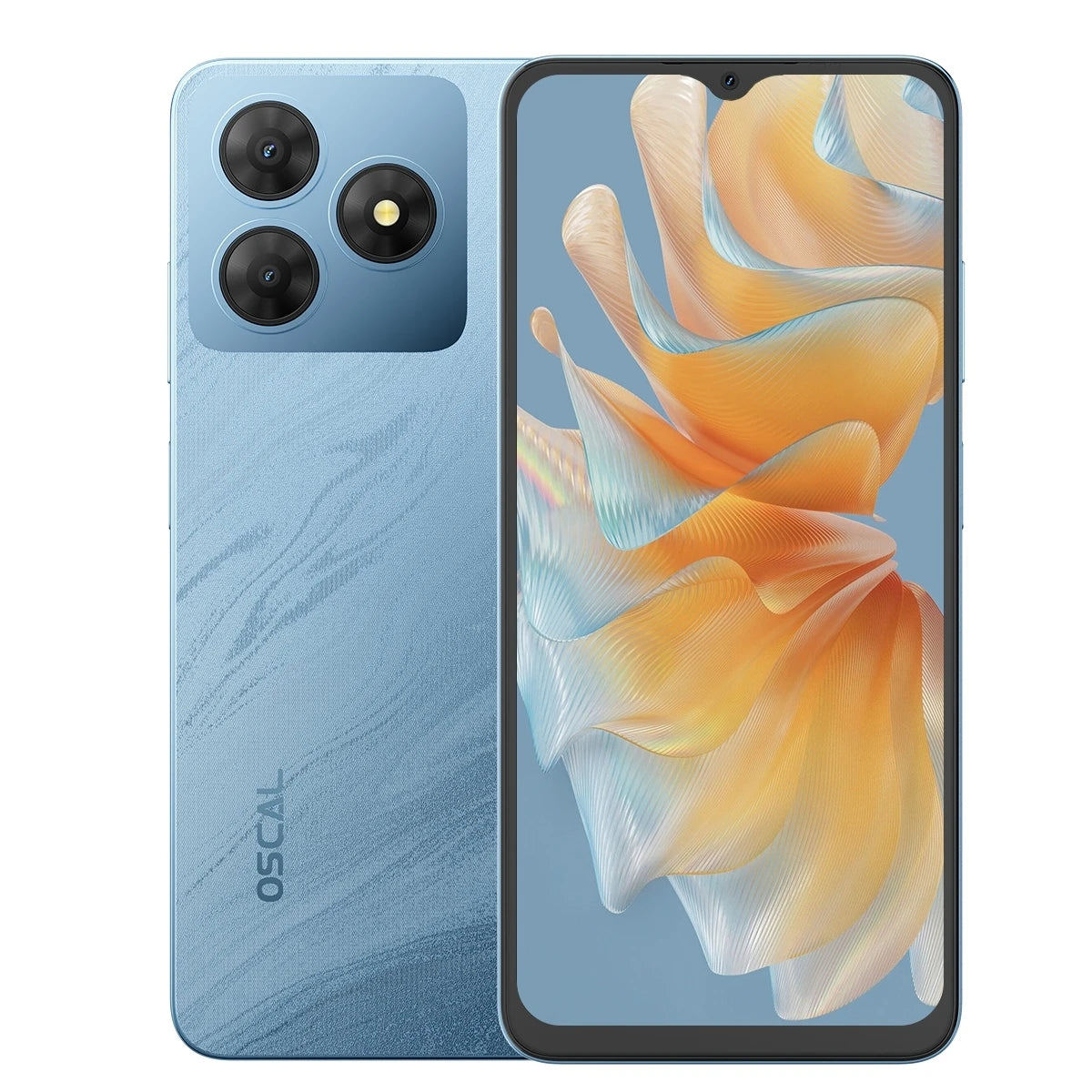 Blackview OSCAL FLAT 2 Smartphone 6.6'' 90Hz 4GB 128GB Unisoc T606 Octa Core 13MP+8MP Camera 5000mAh Face Unlock 4G Mobile Phone