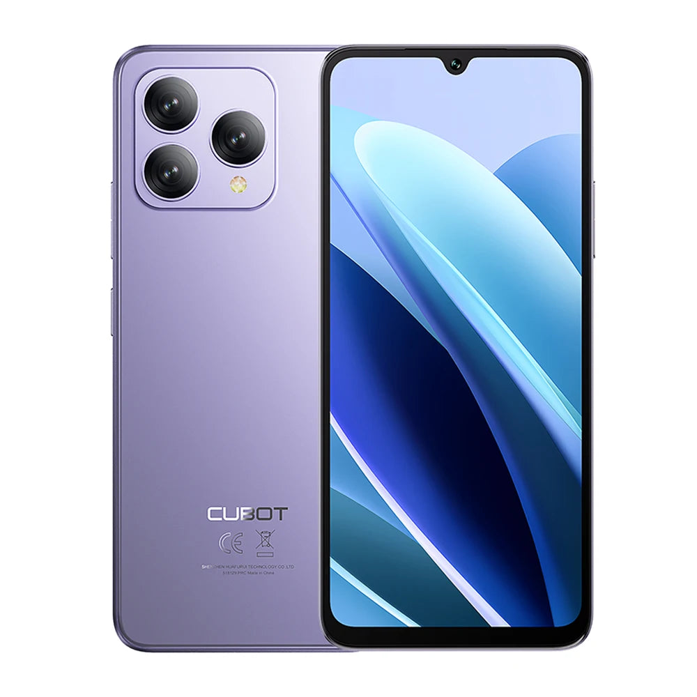 Cubot Smartphone Android 15 A40, 12GB RAM+256GB ROM, 6.88-Inch 120Hz Screen,Octa-core, 48MP Camera, 5100mAh Battery,NFC,Face ID
