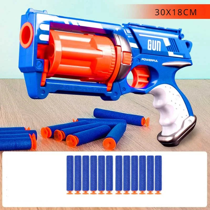 Toys Cool Nerfs Gun Children Electric Continuous Launch Electric Toy Boy Gun Military Firearms Series Soft Bullet Gun Sniper