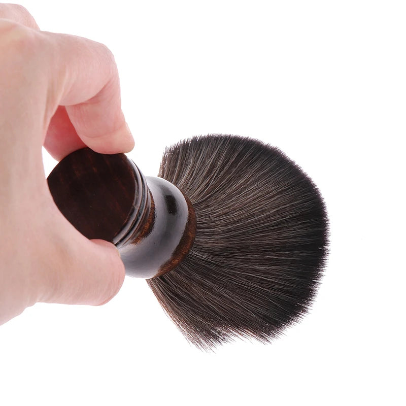 Natural Razor Brush with Wood Handle Badger Hair Men's Shaving Brush Barber Salon Men Facial Beard Cleaning Appliance Shave Tool