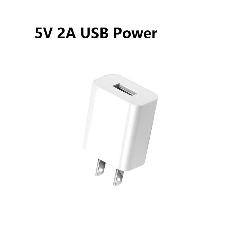DC 5V 2A Portable USB Power Adapter Mobile Phone Charger Electrical Socket Travel Smart Matching Charger Adapter For Smartphone