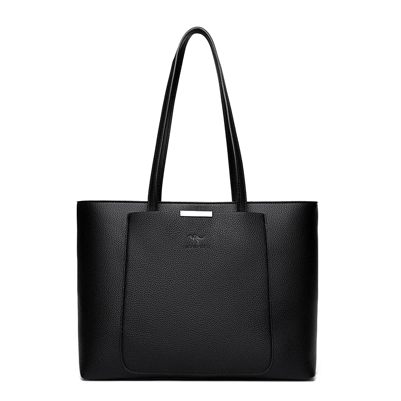 Large Capacity Women Shoulder Tote Bag Pu Leather Hand Bags for Women 2025 Designer Daily commuting Handbags HIgh Quality Sac