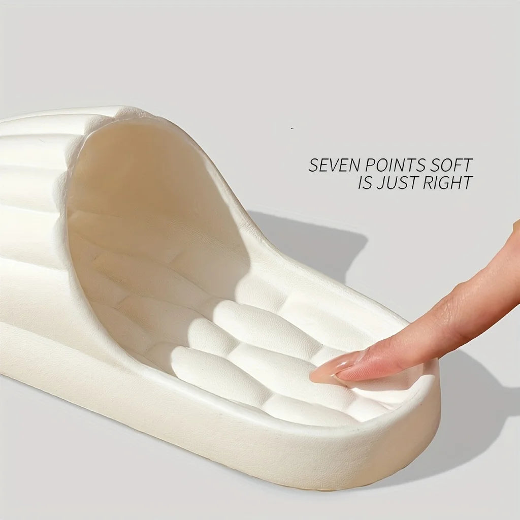 Slippers Women's EVA Slide Slippers - Soft Comfortable Non-Slip Indoor/Outdoor House Shoes， Washable All-Season Design
