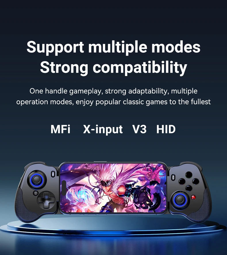 Gamepad Gaming Control Game Pad Controller For iPhone IOS 15 16 Android Mobile Cell Phone Cellphone USB Wired Trigger Mando Kit