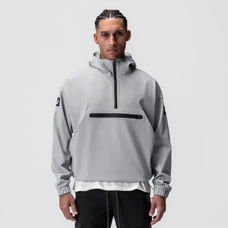 Men's Spring Autumn Running Hooded Jackets Gym Fitness Sports Sportswear Hoodies Zipper Hoody Sweatshirt Casual Pullover Coat