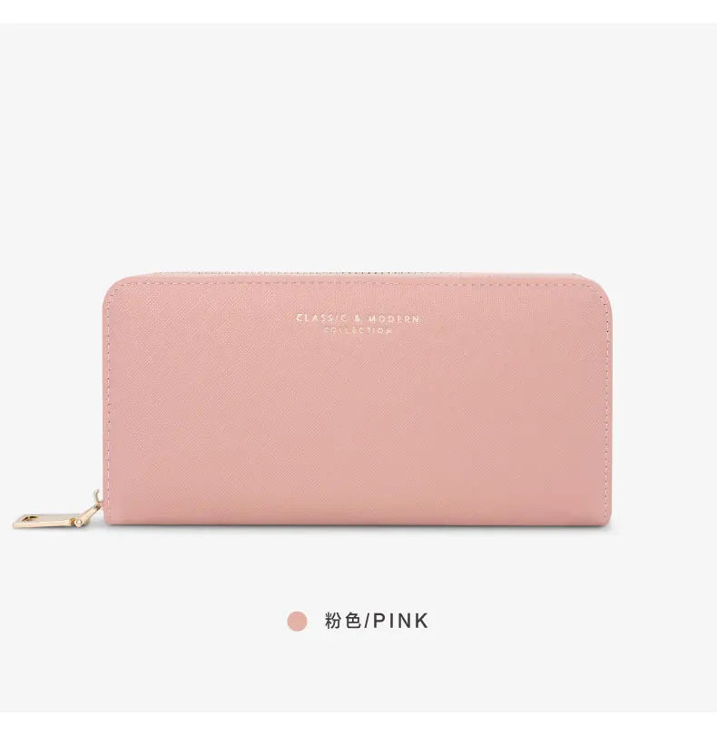 Women Wallet Fashion Purses for Woman Women's Long Style Simple Man Wallets Coin Purse Card Bag Woman's Bags Holders Luggage