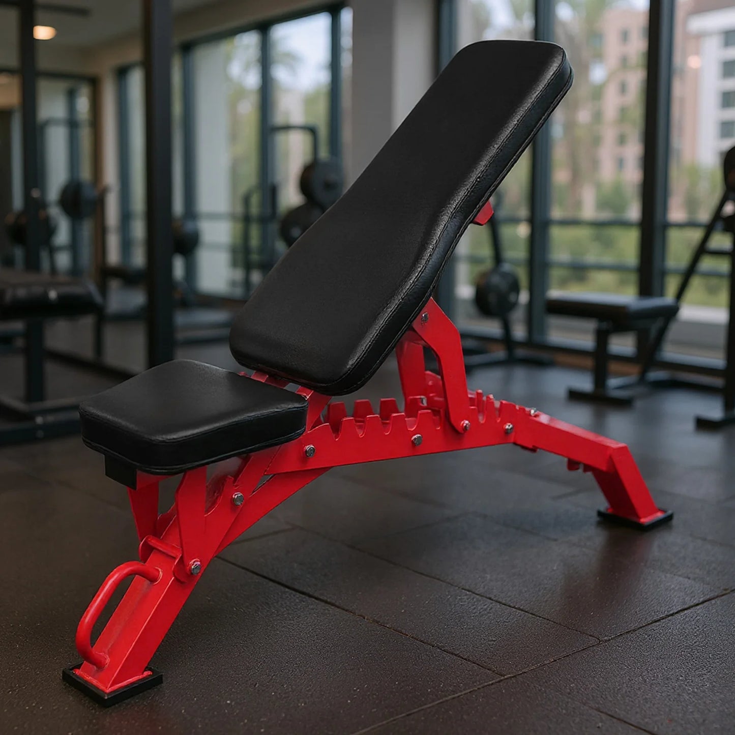 Workout Bench Adjustable Incline Decline Bench for Garage and Home Gym Workouts