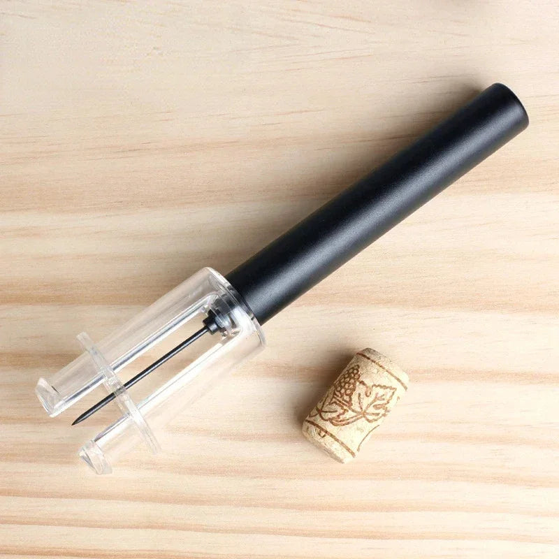 Wine Opener Air Pump Wine Bottle Opener Stainless Steel Pin Cork Remover Air Pressure Corkscrew Kitchen Tools Bar Accessories