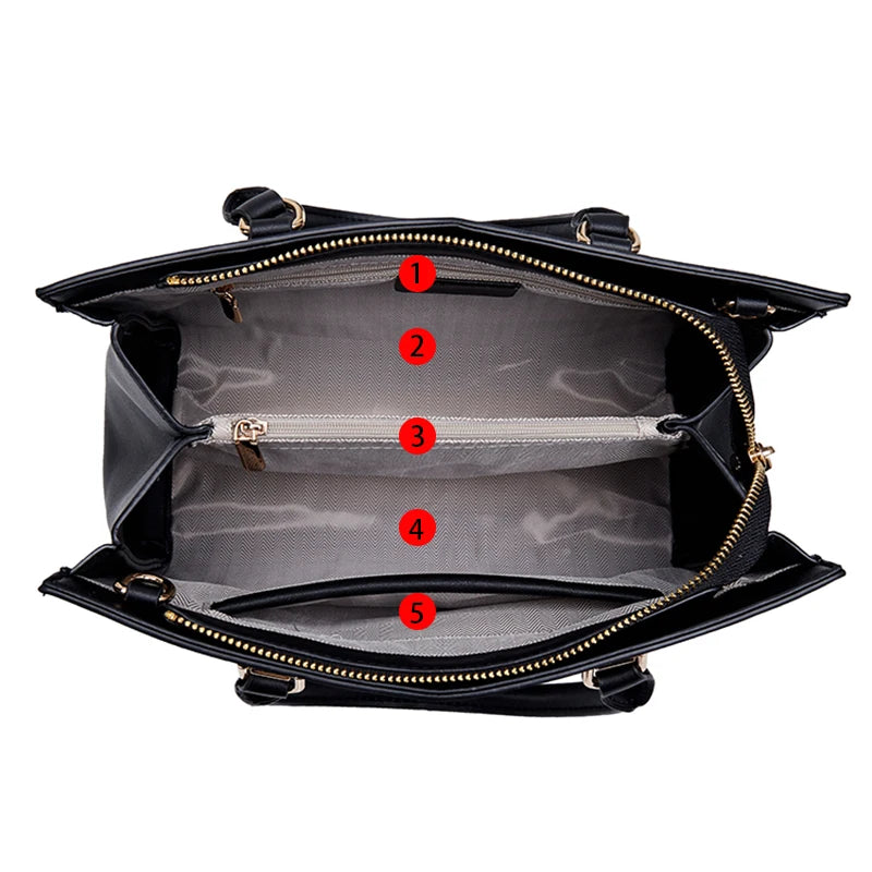 Tote Bag for Women Crossbody Purses and Handbags for Women PU Leather Tote Top Handle Satchel Shoulder Bags for Work Travel