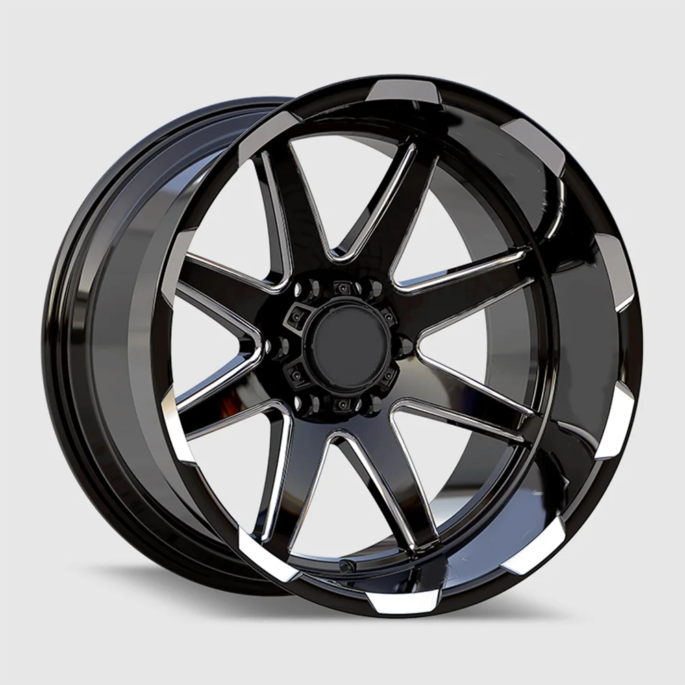 18 19 20 22 inch 12J concave design 8 spokes Negative Offset -44 rims off road mags forged Alloy 4x4 Wheels for Ford ranger Jeep