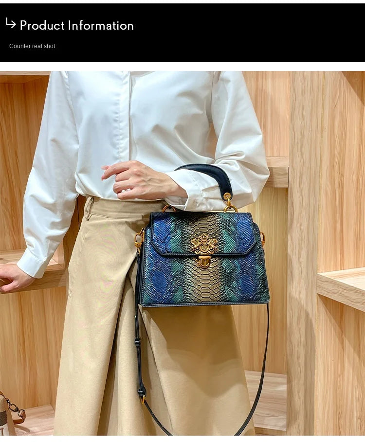 Light luxury brand women's handbag for spring and summer 2025, designer's high-quality shoulder bag, fashionable crossbody bag,
