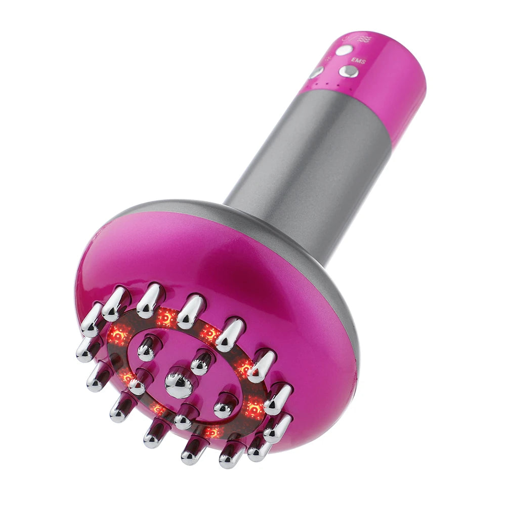 Rechargeable Guasha Massager Body Shaping Heating Meridian Scraping Brush Lymphatic Drainage Machine Fat Burner