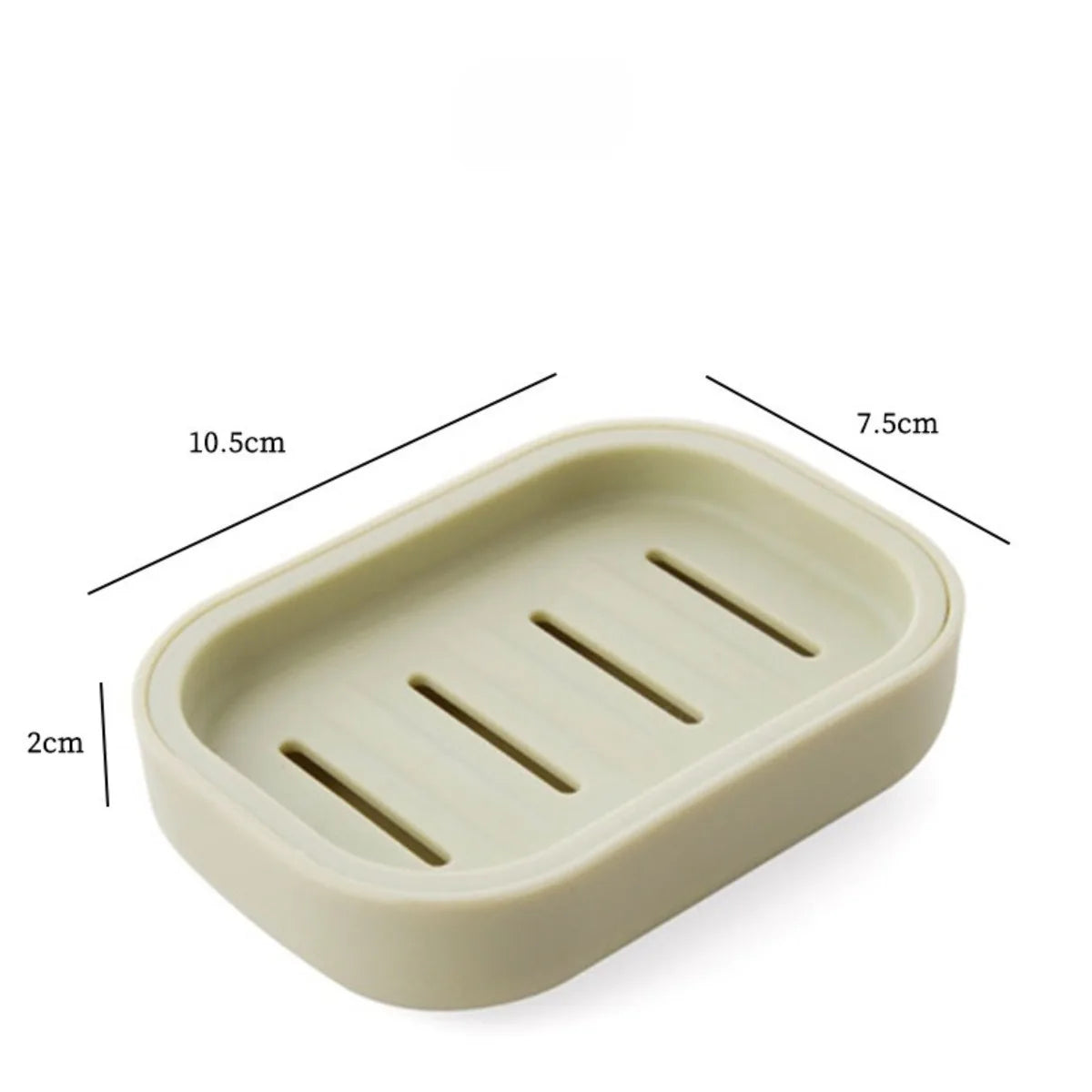 Double Layer Square Soap Dish with Cover Plastic Drain Toilet Soap Box Household Bathroom Travel Portable Creative Storage Box