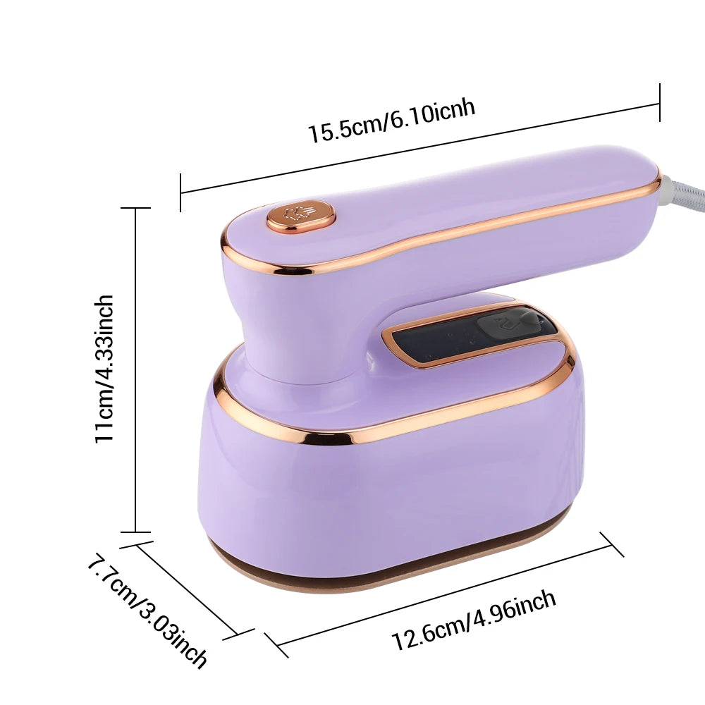 Portable Foldable Steam Iron 1000W High Power Clothes Hanging Ironing Machine Home Travel Steam Iron Ironing Machine