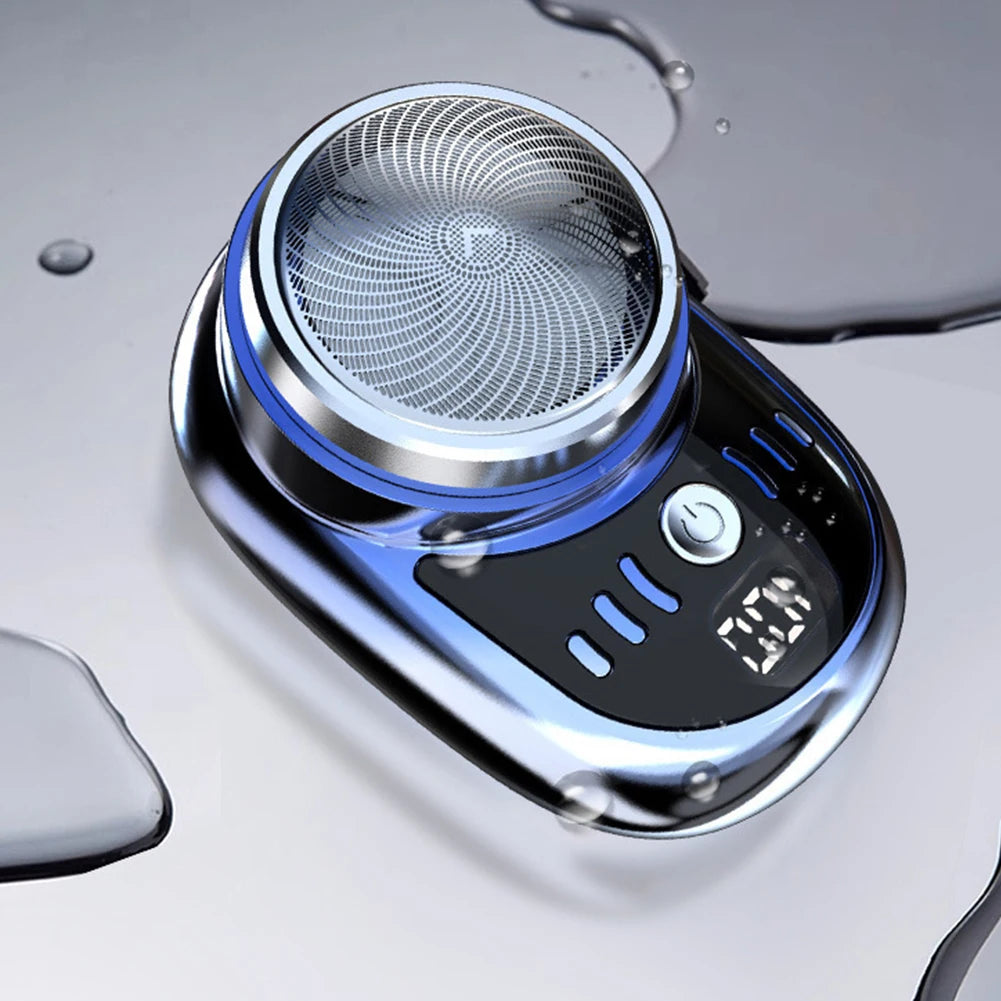 Mini Electric Travel Shaver For Men Pocket Size USB Charging Portable Painless Cordless Trimmer Knive Face Beard Razor
