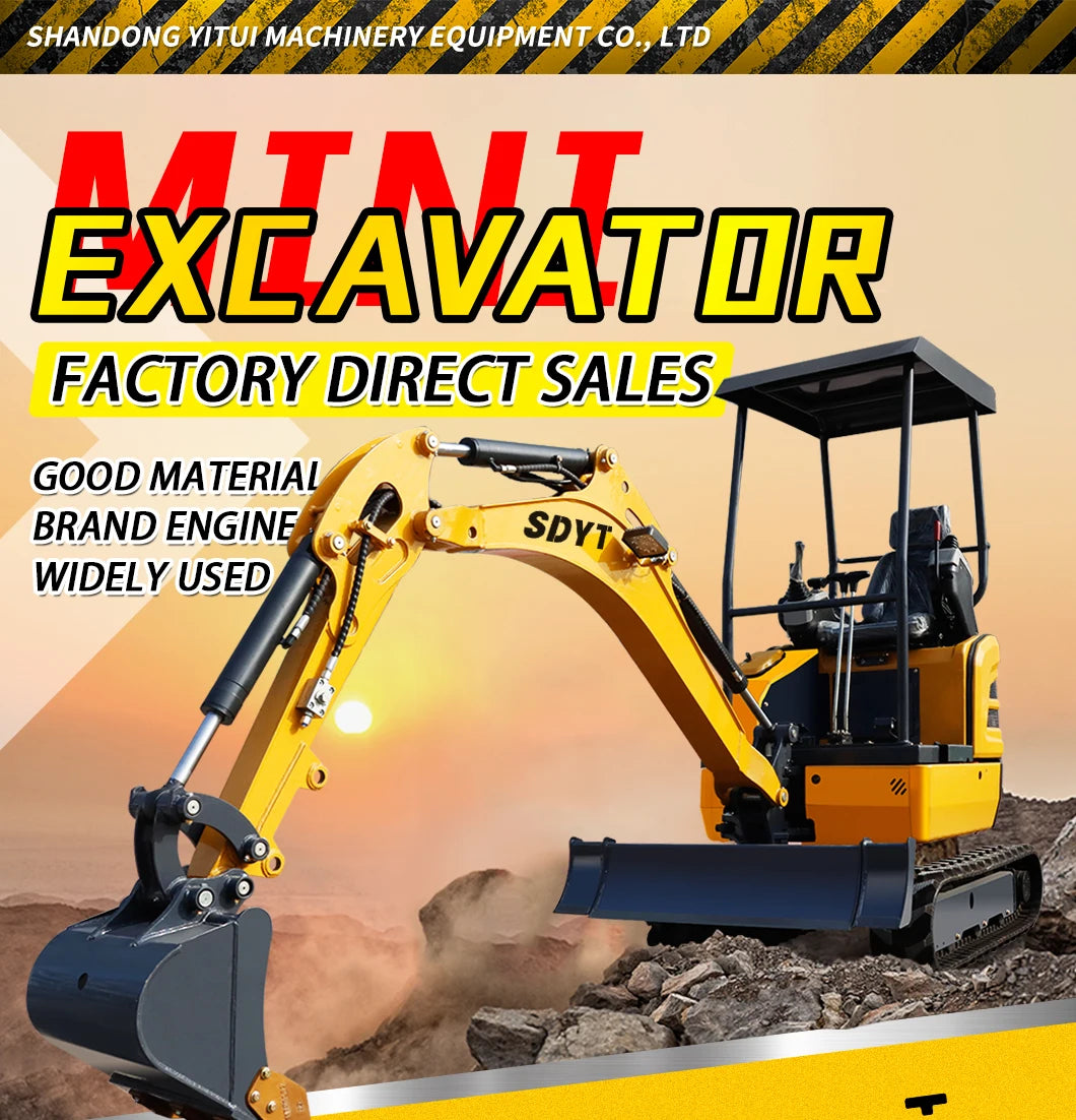 Quick Delivery Of 2.0 Tons Of Small Excavators Suitable For Various Scenarios High Quality Customized Crawler Excavators