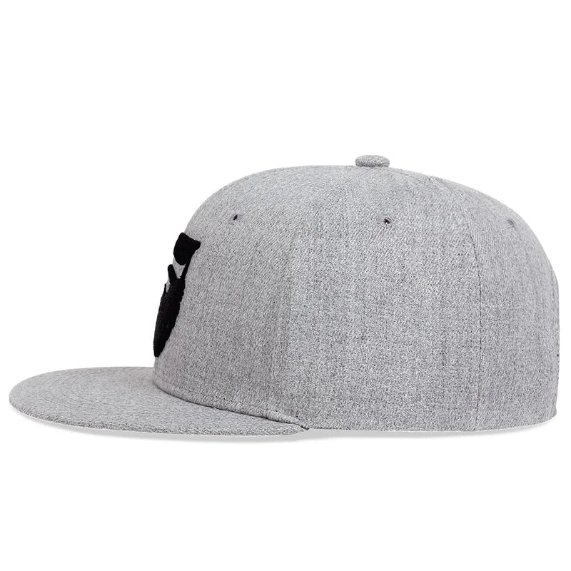 Unisex Beard Old Men Embroidery Hip-hop Hats Spring Autumn Outdoor Adjustable Casual Baseball Caps Trucker Caps Sunscreen Hat