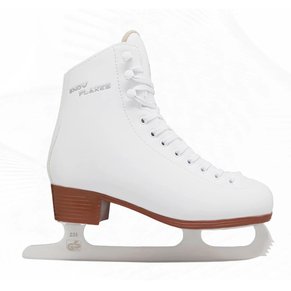 Ice Skate Tricks Shoes Adult Child Leather Ice Blade Skates Professional Flower Knife Ice Hockey Knife Real Ice Skateing ID01