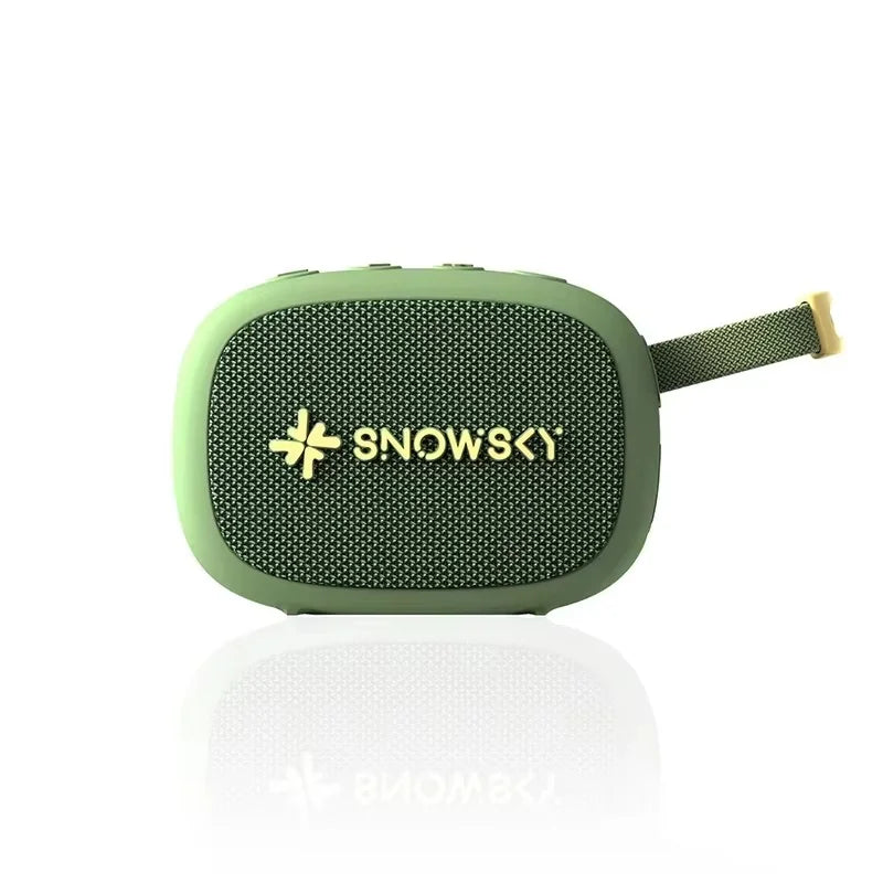 FiiO SnowSky Anywhere Protable Bluetooth Speaker IPX6 Waterproof 45mm Loudspeaker 1400mAh Mini Bluetooth Speaker Outdoor Hiking