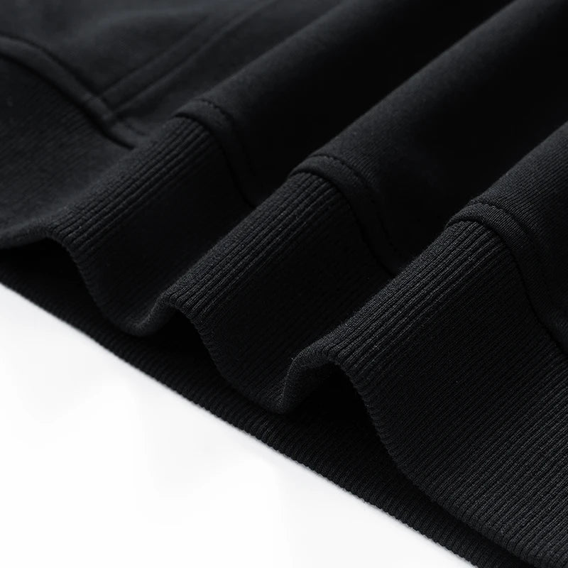 Plus Size Men 8XL Sweatshirts Set Pocket 6XL 7XL Oversized Jogging Streetwear Sport Street Male 2025 Long Sleeve Tops Pants Suit