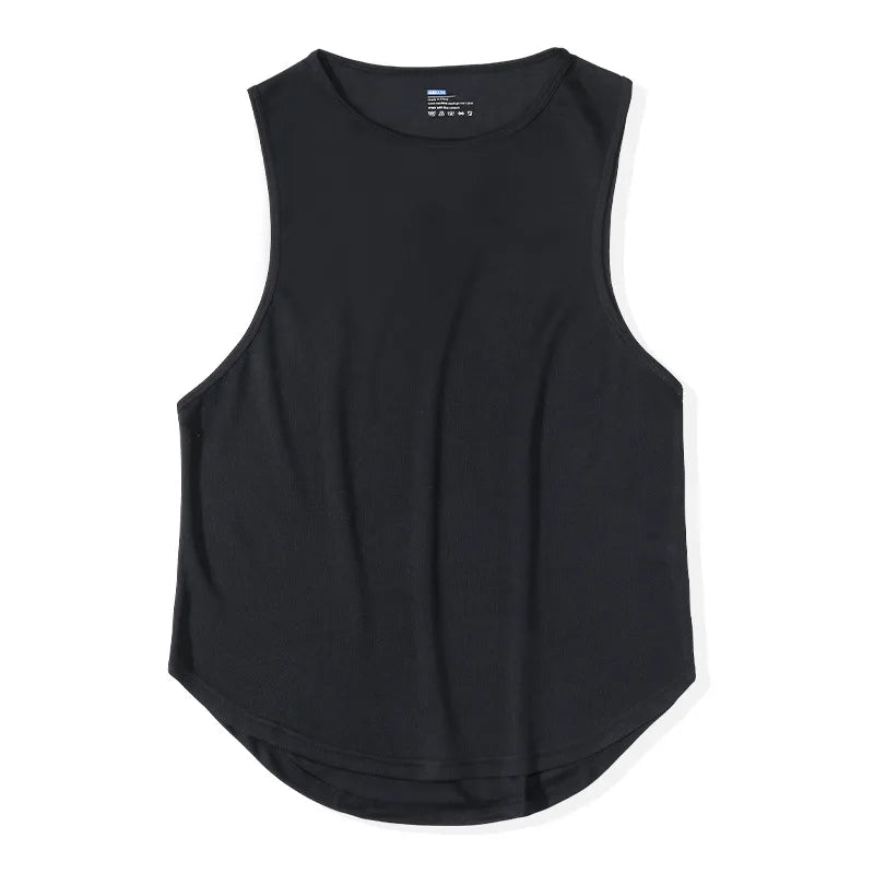 Men's Gym Tank Top Fitness Sleeveless Running Sports T-Shirt Men Quick-drying Training Bodybuilding Gym T-Shirt Men Male Vest