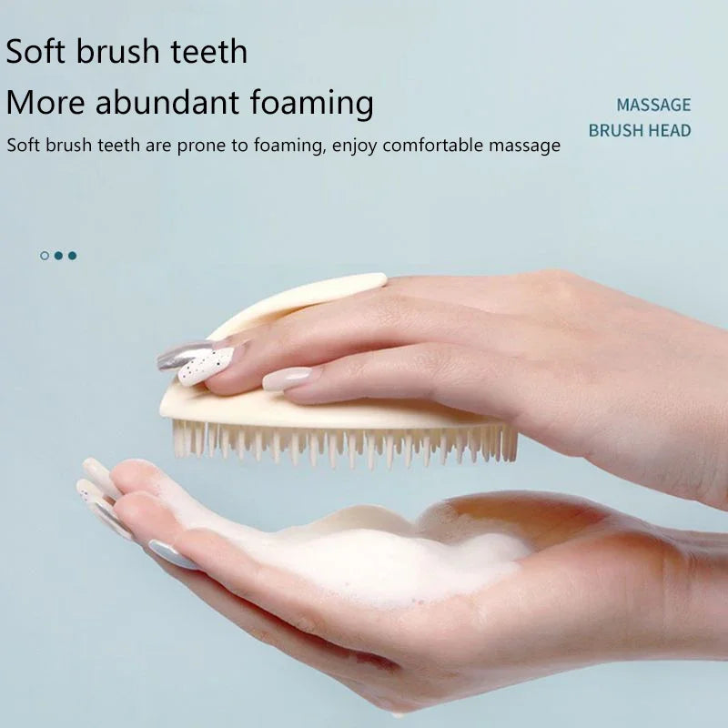 NEW Comb  Brush Scalp Meridian Unblocking Hair Washing Head Hair Cleaning Massage Comb
