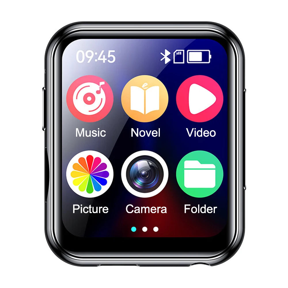 MP3 Music Player with Bluetooth High Resolution Walkman MP4 Full Touch Screen Built-in Speaker Video Playe FM/E-book плееры