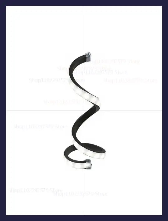 2025 Modern LED Bedside Lamp Deformable Spiral Table Night Light for Bedroom Office Living Room Decor Adjustable Night Lamp