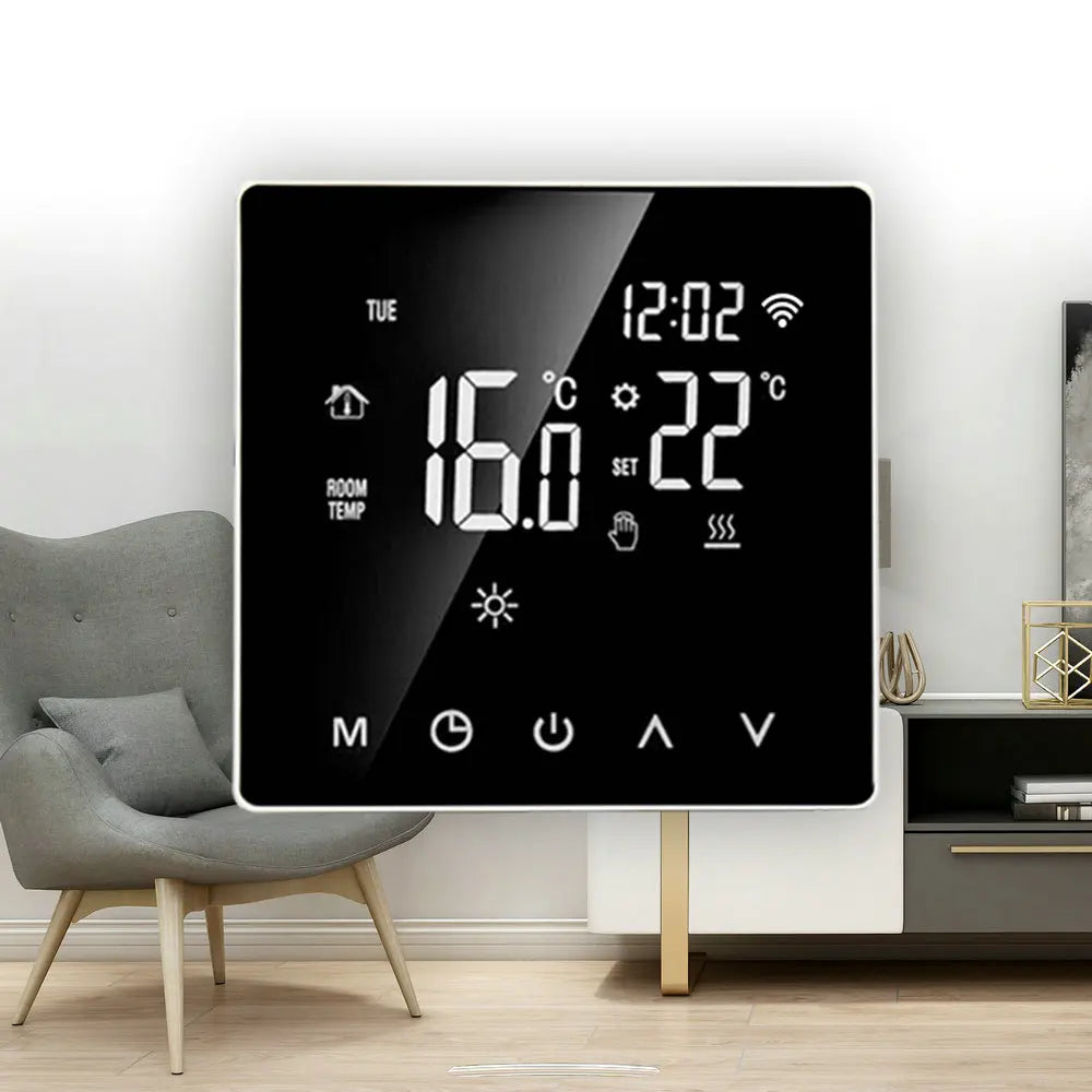Tuya Smart Wifi Thermostat For Underfloor Heating Warm Floor Thermostat  Floor Heating Controller Temperature Controller Alexa