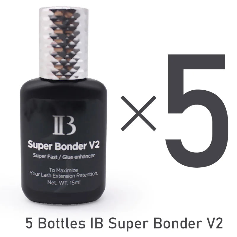 5 Bottles IBeauty Eyelash Primer Super Bonder 15ml False Eyelashes Extension Maximize Your Eyelashes Retention Makeup Tools