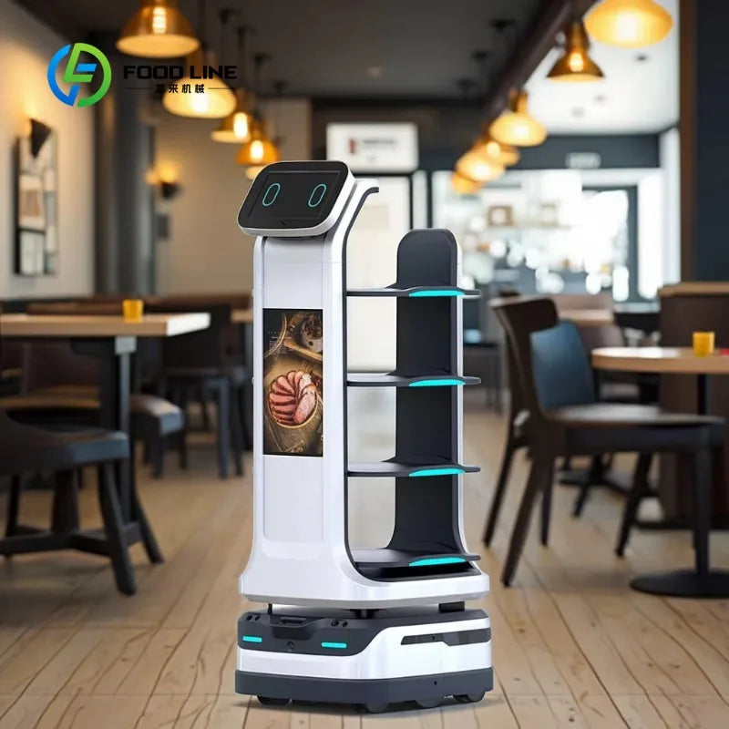 Intelligent Restaurant Delivery Robot Factory Shopping Mall Welcome Autonomous navigation, contactless delivery Customized