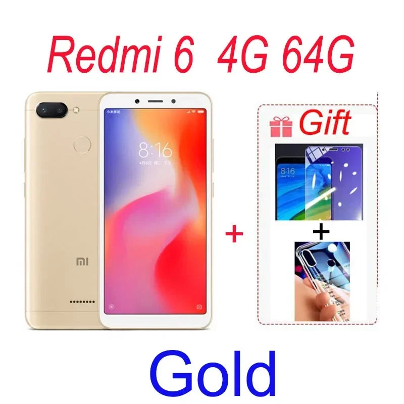 Xiaomi Redmi 5 plus global rom celular smartphone 3GB 32GB/4GB 64GB 5.99''4000mah snapdragon 625 Android 12.0MP Mobile phone
