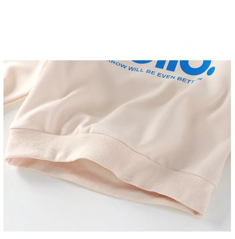 Baby Girls Boys Sweatshirt Kids Letter Hoodies Toddler Autumn Outerwear Winter Children's Clothing