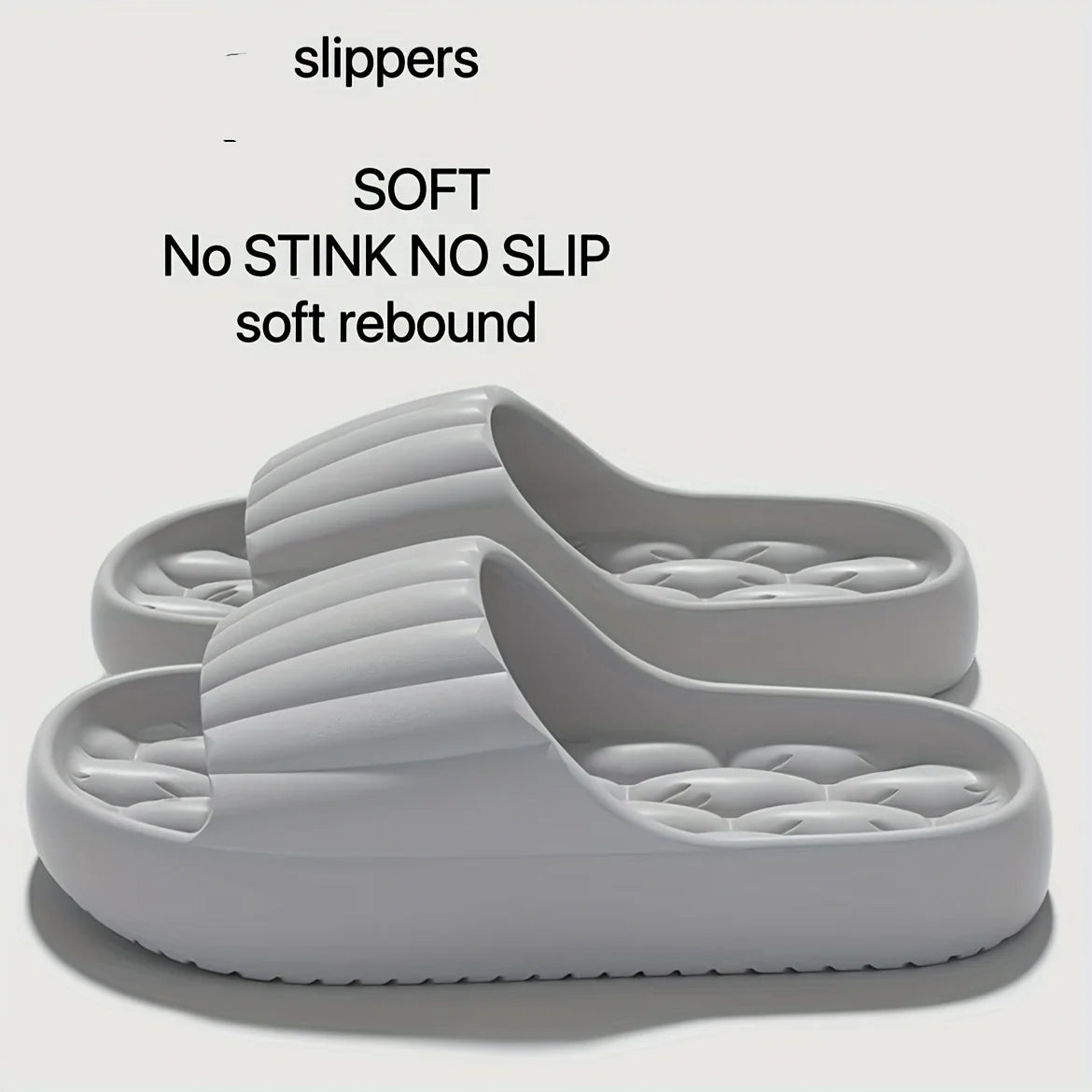 Slippers Women's EVA Slide Slippers - Soft Comfortable Non-Slip Indoor/Outdoor House Shoes， Washable All-Season Design