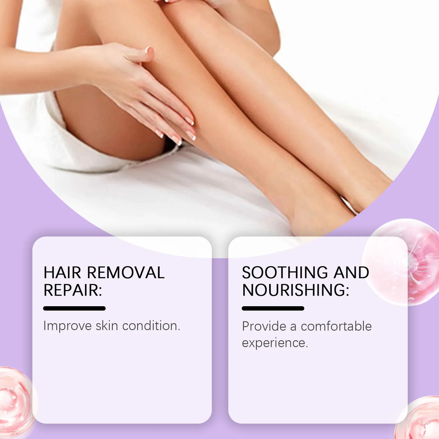 Cyperus Rotundus Skin Serum Natural Hair Removal Oil Women Body Hair Removal Liquid Hair Growth Inhibitor Non-Irritating Safe