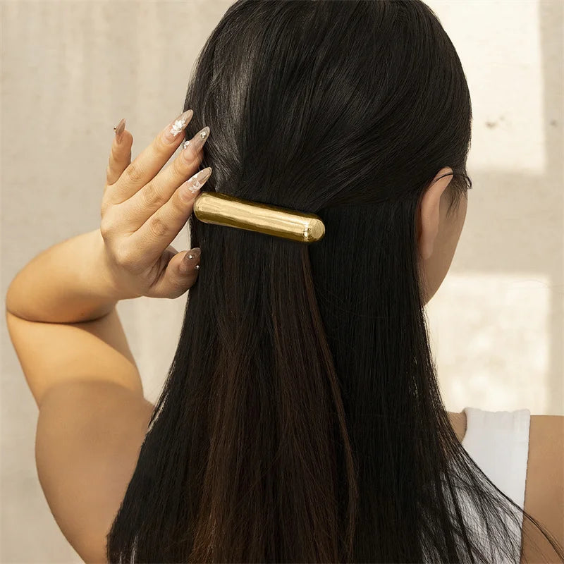 XIALUOKE Vintage Multilayer Metal Geometry Hair Bands Rope For Women Headband Elastic Ponytail HairPins Hairwear Hair Jewelry