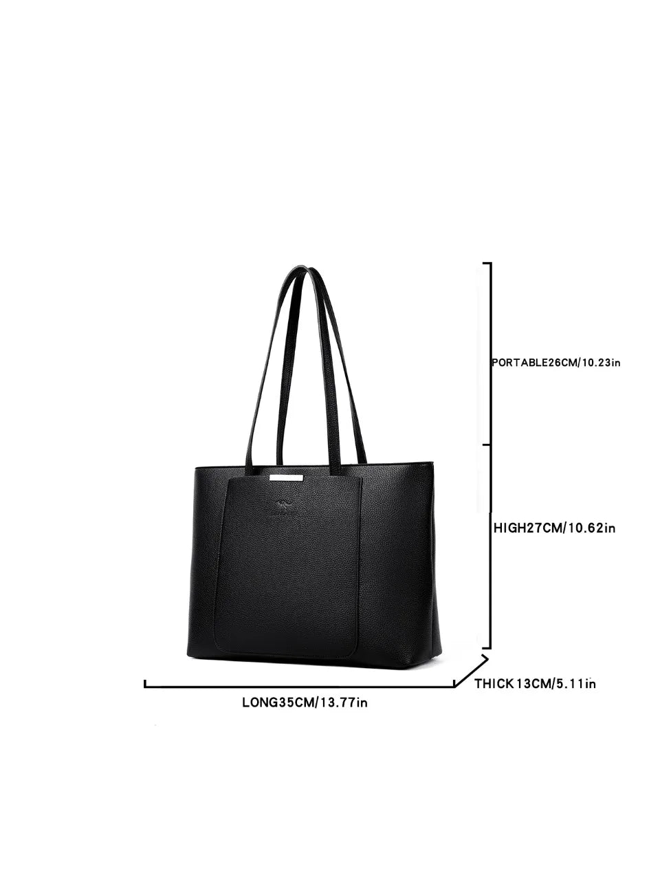 Large Capacity Women Shoulder Tote Bag Pu Leather Hand Bags for Women 2025 Designer Daily commuting Handbags HIgh Quality Sac