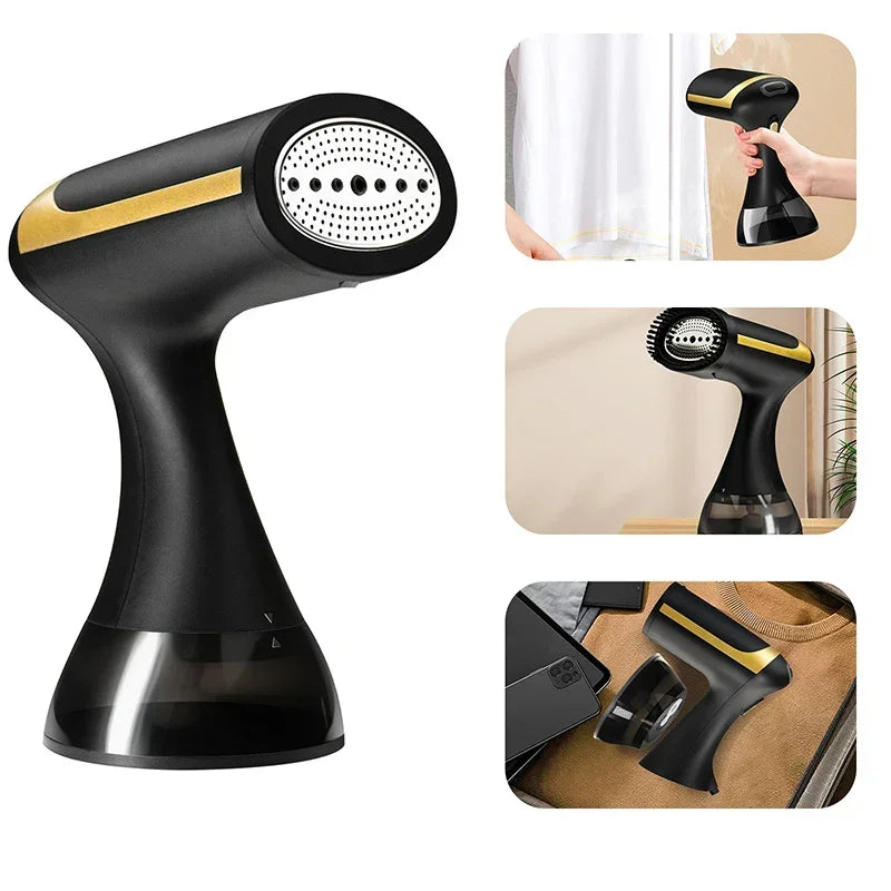 220V Handheld Garment Steamer 1500W Electric Household Fabric Steam Iron 350ml Portable Vertical Fast-Heat for Clothes Ironing