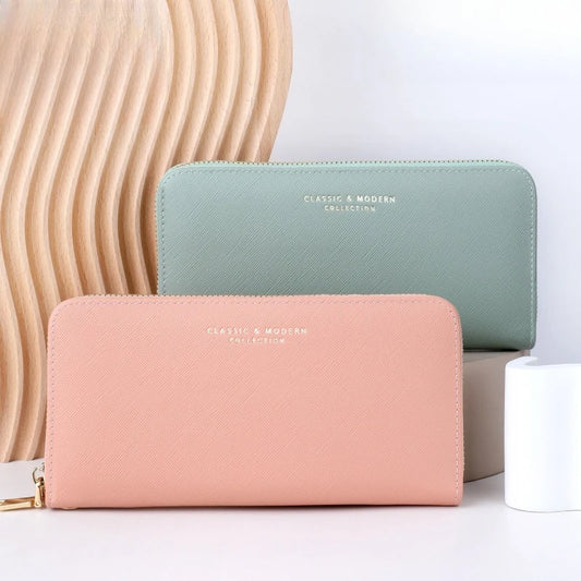 Women Wallet Fashion Purses for Woman Women's Long Style Simple Man Wallets Coin Purse Card Bag Woman's Bags Holders Luggage