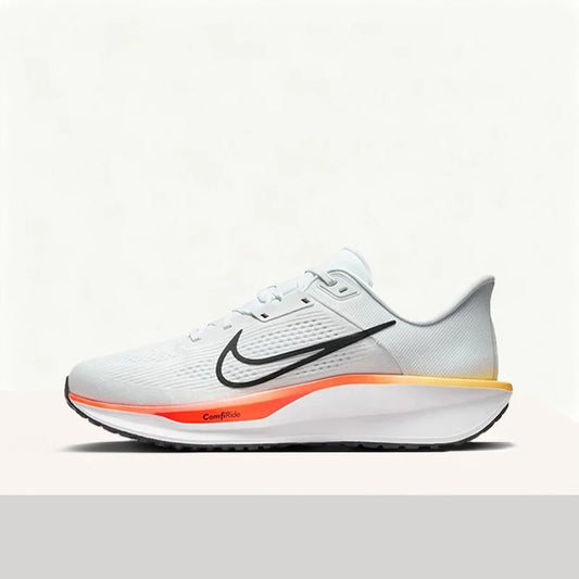 NikeQuest6 Minimalist, Stylish, Comfortable, Versatile, Premium Soft Low-Top Running Shoes Men's White/Black  FD6033-110
