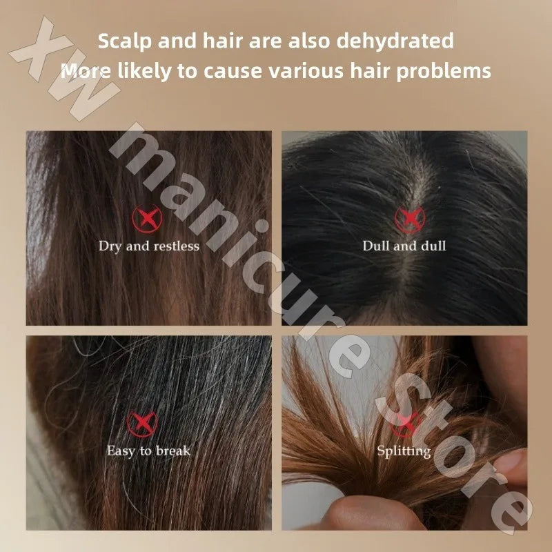 Gotukola Protein Hair Mask 500ml Nourishes Soft and Refreshes Hair Roots To Improve Frizz and Bifurcation and Perming Damage