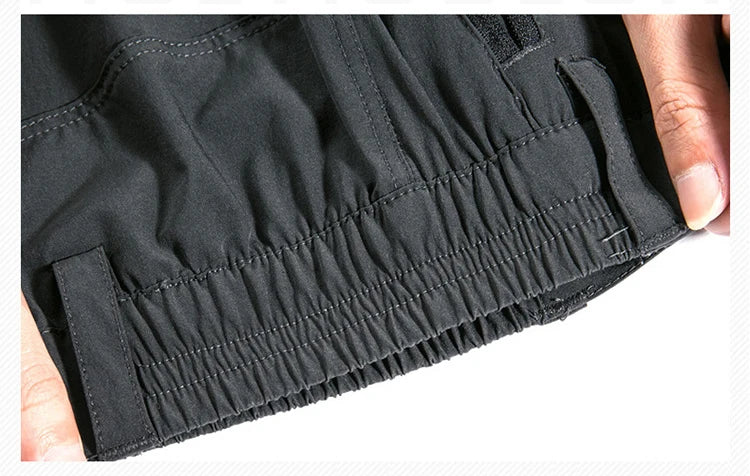 Spring Hiking Pants Men Waterproof Can be converted into shorts Fishing Wear Climbing Clothes Quick Dry Anti-UV Trousers