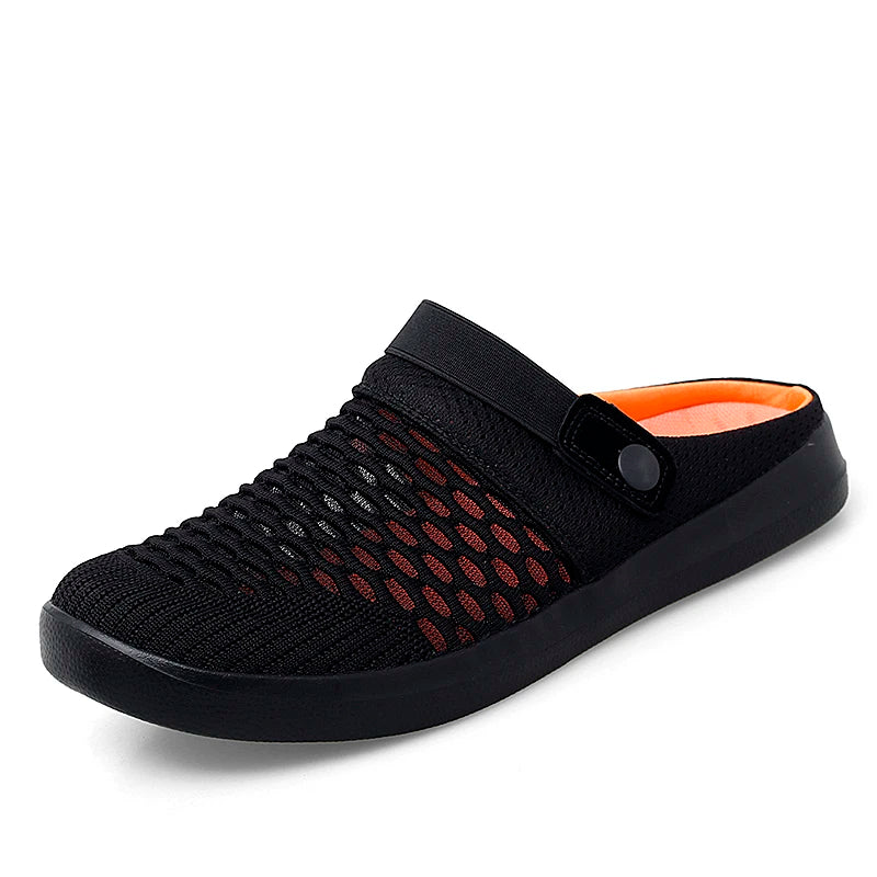 Casual Breathable Men Sandals Summer Outdoor Lightweight Fashion Slippers New Arrivals Slip-on Male Mesh Beach Shoes for Male