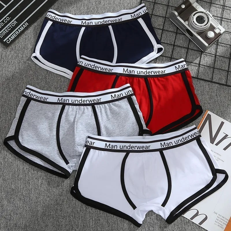 Men Boxers Shorts Underwear Men Home Underpants Printed Men Boxer Cuecas Cotton Soft Male Panties Homme Underwear Men