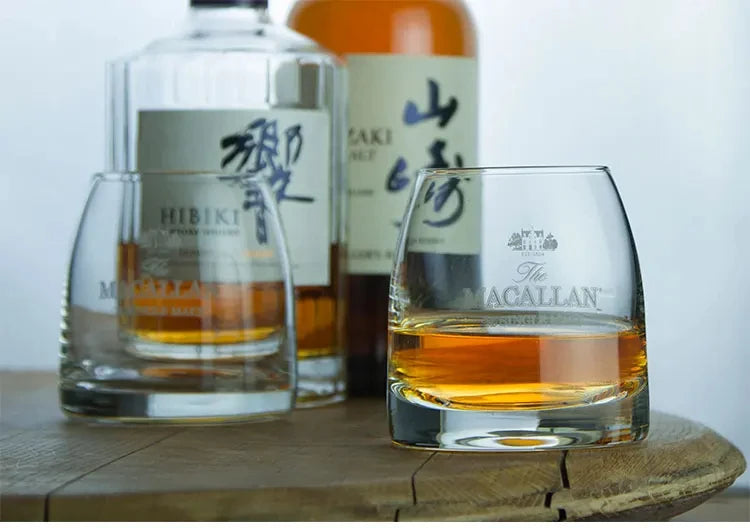 Macallan Exclusive Single Malt Whiskey Glass Crystal Wine Tumbler Vodka Cognac Brandy Snifter Gather Together Mouth Tasting Cup